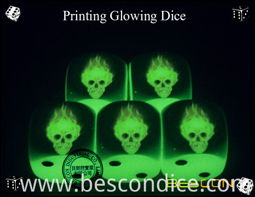 Printing Glowing Dice